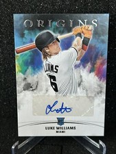 2022 Panini Chronicles Origins Signatures LUKE WILLIAMS #OS-LW ROOKIE AUTO