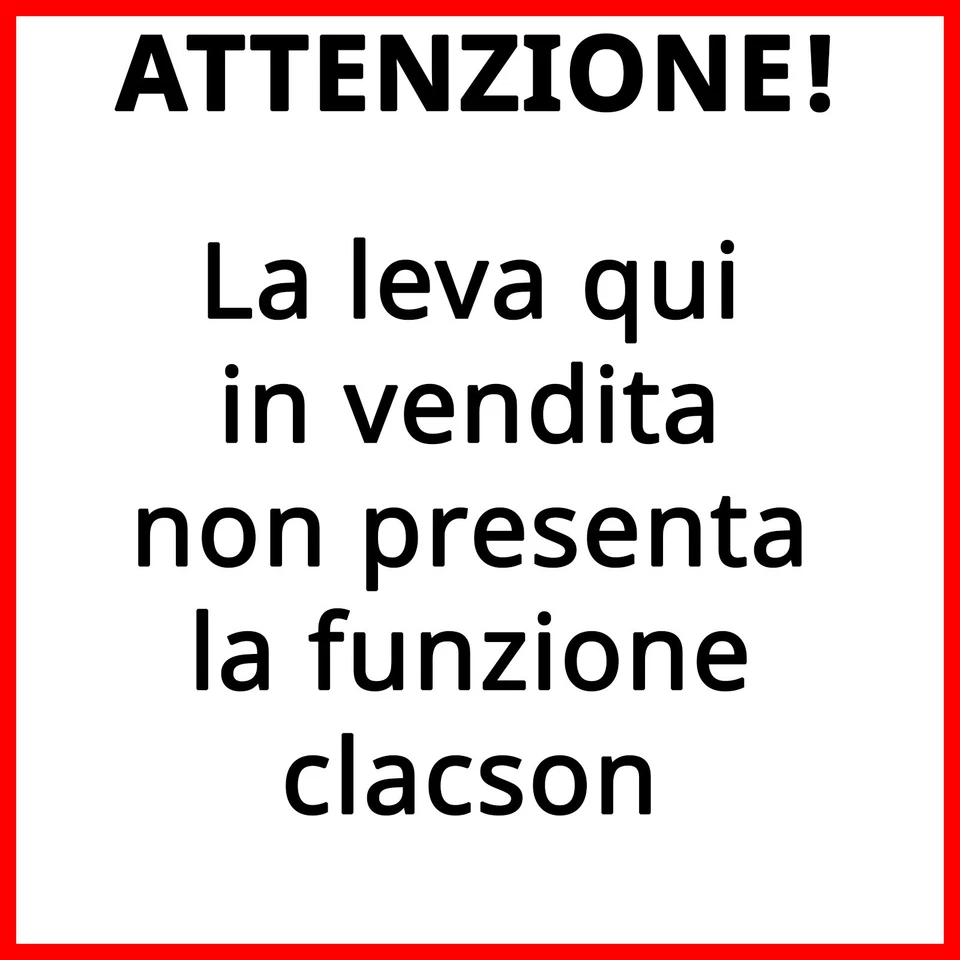 Leva devioguida Luci Fari Frecce Renault Thalia I LB 1.6 90cv SENZA Clacson PAP3 - Imagen 4 de 4