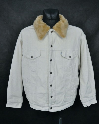 Levis Womens Ivory Oversized Corduroy 