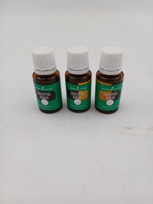 Young Living Essential Oil EUCALYPTUS GLOBULUS 15 ml Set of 3 New