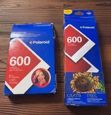 Lot of 2 Vintage Polaroid 600 Instant Film Sealed Packs 10 Photos Expired NOS