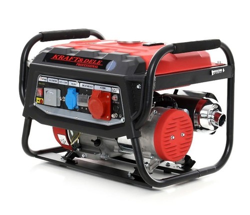 3-Phasen Stromgenerator 3000W 7PS 12V 230V 380V STROMERZEUGER STROMAGREGGAT - Bild 5 von 5