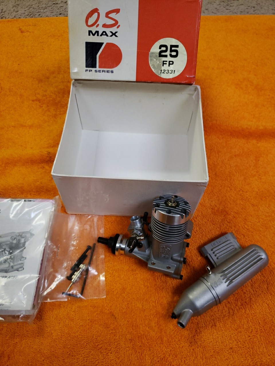 OS Engine - OS max 25 FP RC Glow motor - New! Part 12331