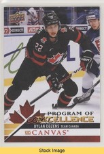 2020-21 Upper Deck UD Canvas Program of Excellence Dylan Cozens #C263 READ 0hw2