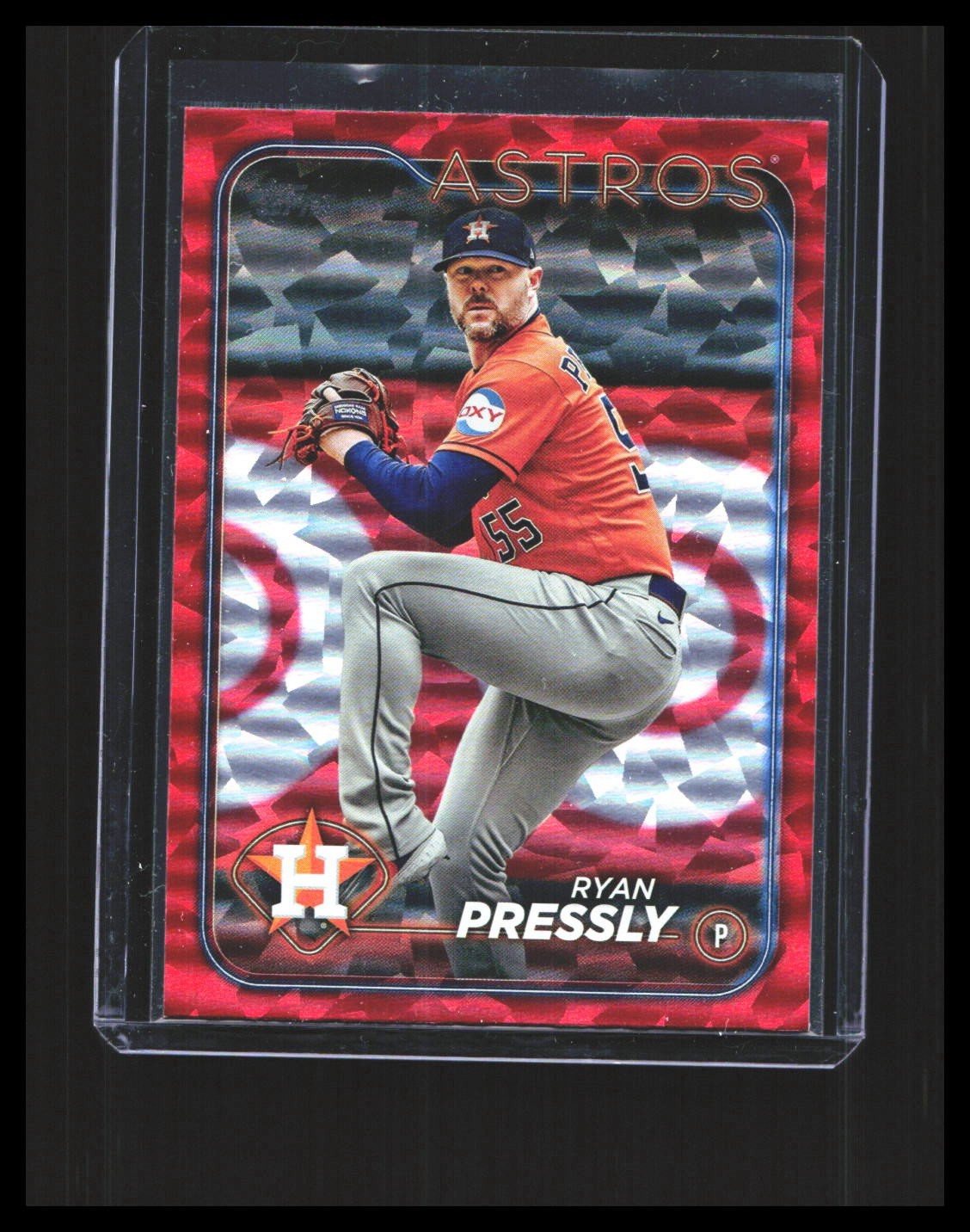 2024 Ryan Pressly - Topps Red Foil /199 #331 Houston Astros 