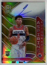 Last No. 10 10 Limited Rui Hachimura Handwritten Rookie Signature 2019 20 Panini