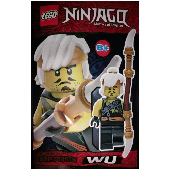 LEGO Ninjago Young Wu With Staff Foil Bag 891945 (SEALED)