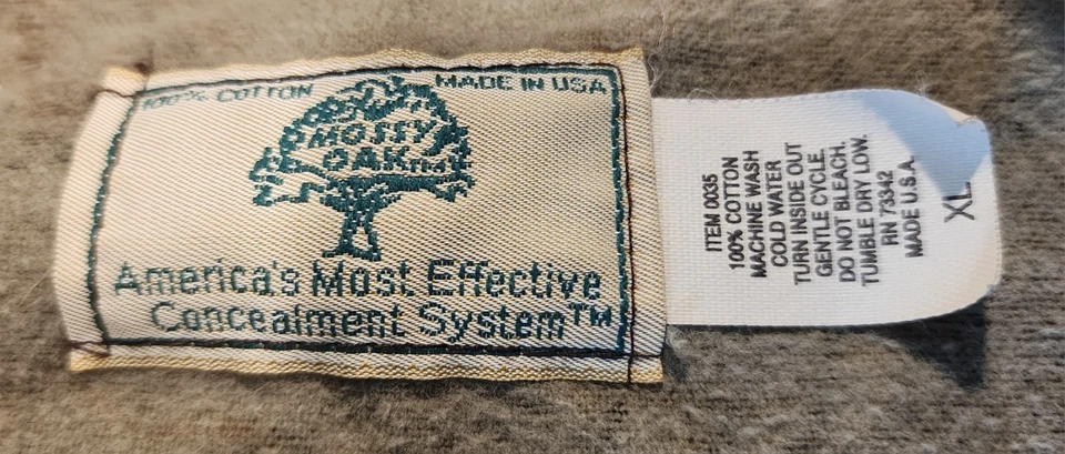 Chaqueta De Colección Roble Mossy Para Hombre XL Otoño Follaje Bombardero Camuflada Treestand Años 90 EE. UU. Foto 4 de 4