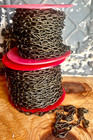 Antique Brass Chain for vintage jewelry making, Lrg spools of unused chain — photo 1