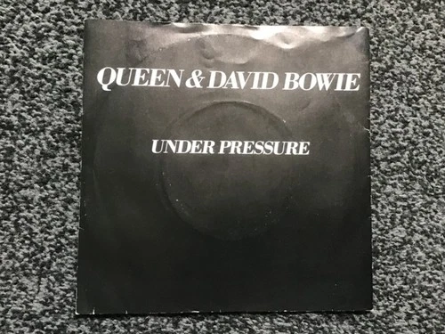 QUEEN & DAVID BOWIE - UNDER PRESSURE 1981 UK SINGLE EMI 5250 EXCELLENT+