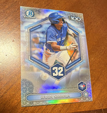 Topps Bowman 2024 Arjun Nimmala Bowman Scouts Top 100 Insert #BTP-31 Blue Jays