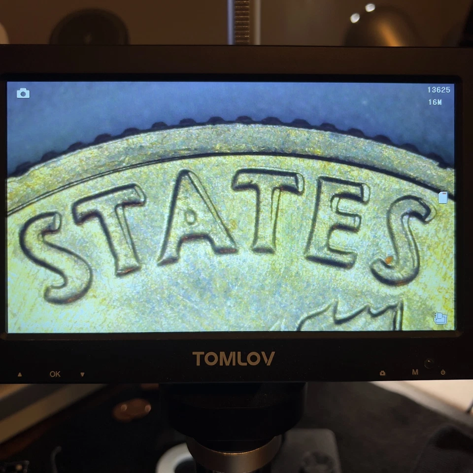 1979-P Roosevelt Dime UNC *Strong DDR* Mint Error Variety (157) - Image 4 of 4