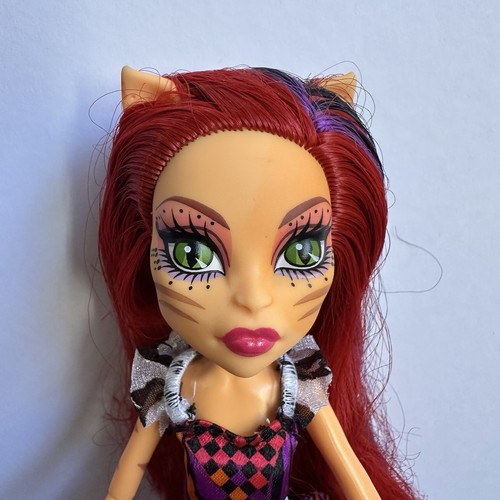Monster High Freak Du Chic Toralei Stripe Doll Tiger Cat Mattel Dress Shoes - 第 2/11 張圖片