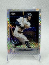 2022 Topps Chrome #107 Brandon Lowe X-Fractor