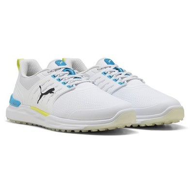 Puma Ignite Elevate 2 310243-11 speed blue Apple Spritz Men Spikeless Golf Shoes