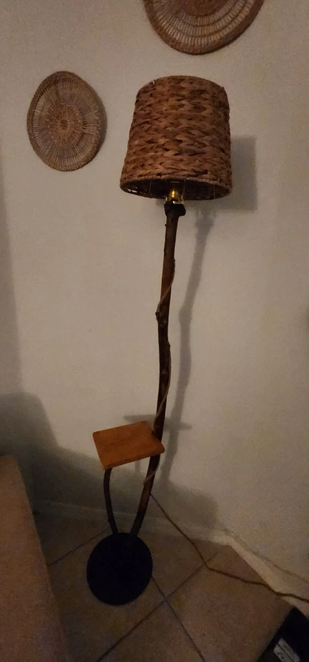 Handmade Custom driftwood Floor Lamp  - Image 4 of 4