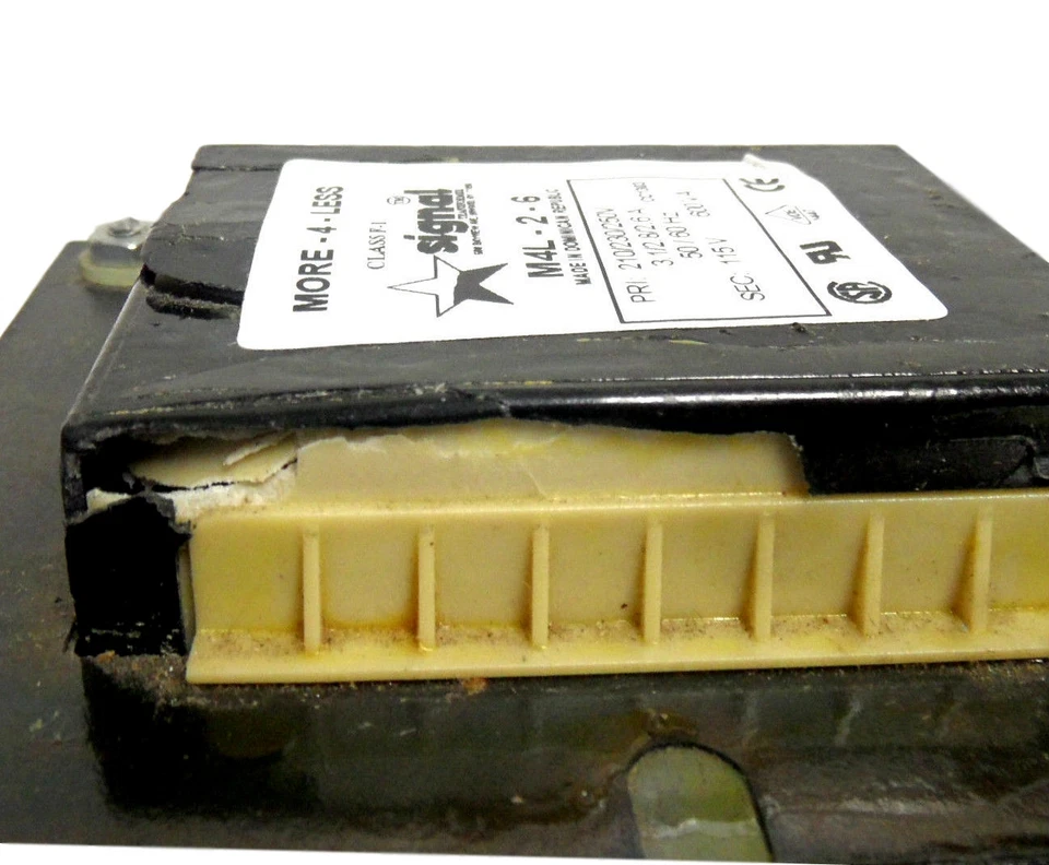 Transformador Signal M4L-2-6 600VA 115V 50/60Hz PRI: 210/230/250V Foto 4 de 4