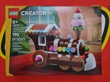 SHIPS FAST! 40777 Creator Celebration Series Gingerbread Train Ornament (New)