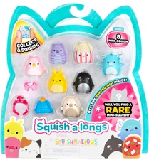 Squish-a-longs Mini-Squish 8-Pack 1-Inch Collectibles Toy Wave 3 Style 2 New