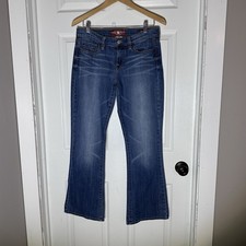 Lucky Brand Women's Jeans, Size 8, Blue Stretch, Mid-Rise, Bootcut