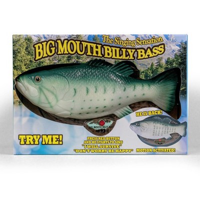 Big Mouth Billy Bass - Poisson Chantant Gemmy 1999 - Partiellement Fonctionnel