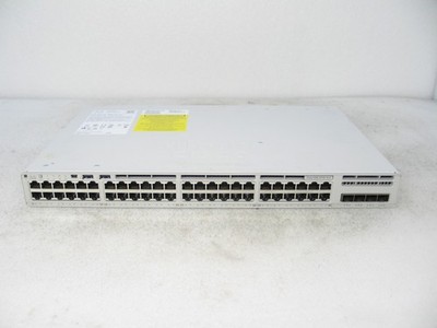 Cisco C9200L-48P-4G-A Catalyst 9200L 48-Port PoE+ Network Switch w/ PWR *TESTED*