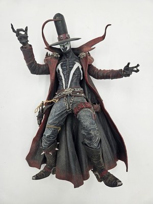 McFarlane Gunslinger Spawn 14  Deluxe Statue Cowboy Cape Chains Collectible