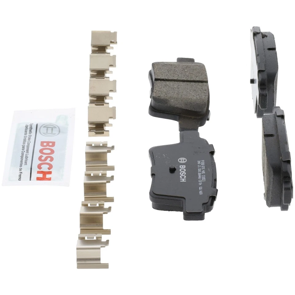 Juego de pastillas de freno traseras de 2 ruedas Bosch BC1071 para Mercury Sable Ford Taurus X Foto 2 de 4