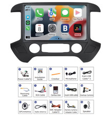 13.1"GPS Stereo Carplay for Chevy Silverado GMC Sierra 1500 2500 3500 2014-2018