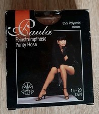 Collant fine vintage marca Paula 15-20DEN