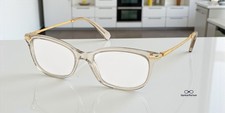 SWAROVSKI SK2017 3003 Transparent Beige Demo Lens 52 mm Women's Eyeglasses