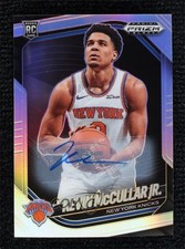 2024-25 Panini Prizm Black Silver Prizm Auto Kevin McCullar Jr #246 Auto 4f5