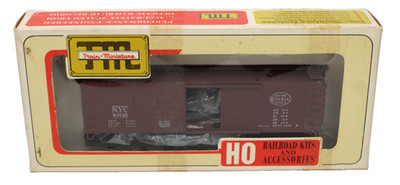 TMI Train Miniature 2701 HO 40' DS Braced End Wood Box Car kit NYC 90758 NIB 70s