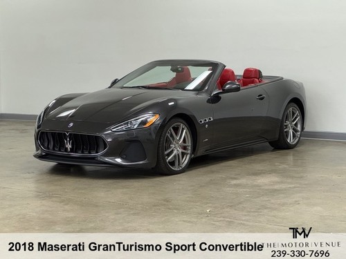 2018 Maserati GranTurismo Sport Convertible