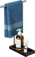 Hand Towel Holder for Bathroom Countertop, Stainless Steel