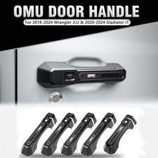 Omu For Jeep Wrangler Jl 4 Doors 2018 Handles Tailgate Handle Cover Trim 5pcs