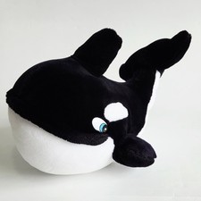 Orca Whale Plush Free Willy 2 Stuffed Animal Toy Dakin Warner Bros Movie 15" Vtg