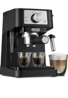 De'Longhi Stilosa Espresso Machine, 15 Bar, Milk Frother, Compact Coffee Maker