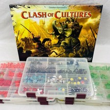 Clash of Cultures Board Game +Civilizations & Aztecs Expansions Z-Man