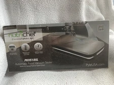 NutriChef Automatic Food Vacuum Sealer PKVS18SL - New In Box - Never Used