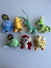 Lot Of 7 McDonald  s Neopets Plush Happy Meal toys