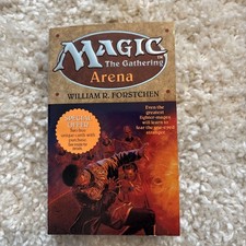MTG Book Arena Magic the Gathering book 1 by Forstchen 1994 Harper 1st Edition