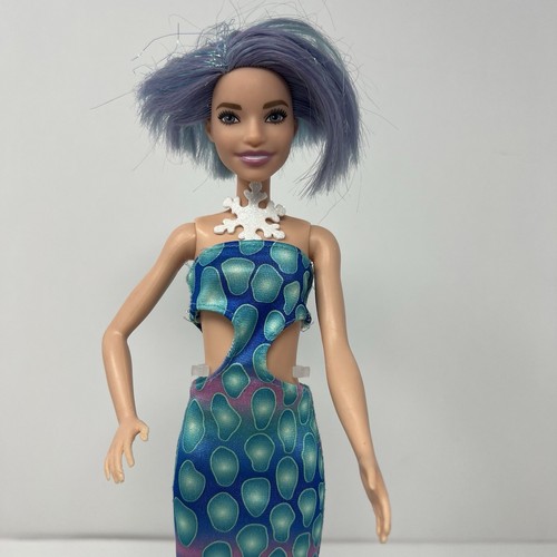 Barbie Fashionista Doll in Blue Glitter Streaks Hair Edition Collection OOAK