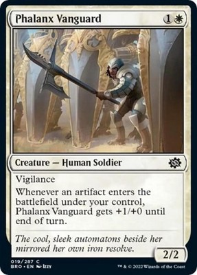 Phalanx Vanguard - BRO MTG - Light Play