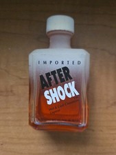 Vintage 90's Aftershock Mini Bottle - "Empty"  Bottle 