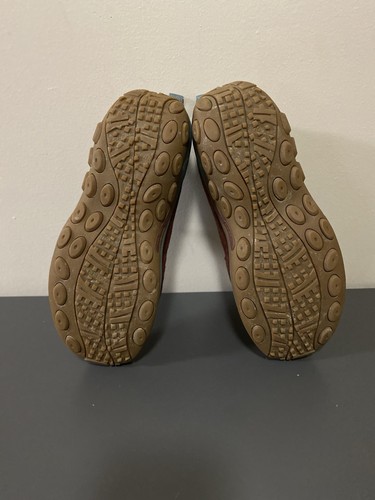 MERRELL Jungle Moc Rust Red Suede Slip On Trail Hiking Shoe J02224 Womens Size 8 - Picture 5 of 14