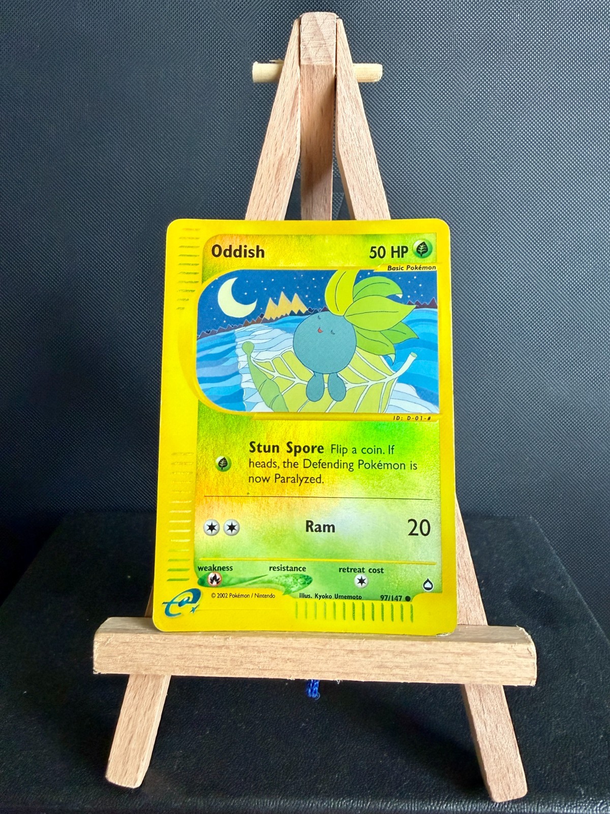 Oddish Reverse Holo 97 Aquapolis LP