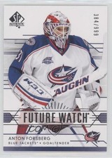 2014-15 SP Authentic Future Watch 384/999 Anton Forsberg #256 2vh