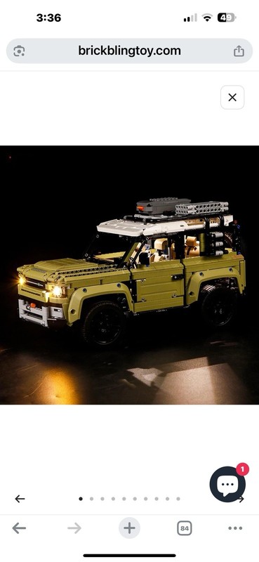 LEGO TECHNIC: Land Rover Defender (42110) & Light Kit