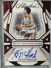 /15 Bookend - 2023 Flawless Draft Gem Signatures Kevin Mchale # DGS-KMH Ruby